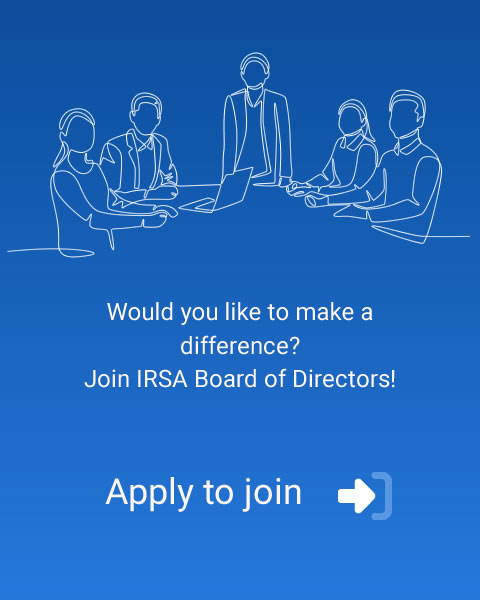 Join IRSA Board of Directors